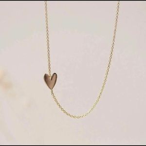 ‘Everyday little lovely heart necklace’ by Bluboho